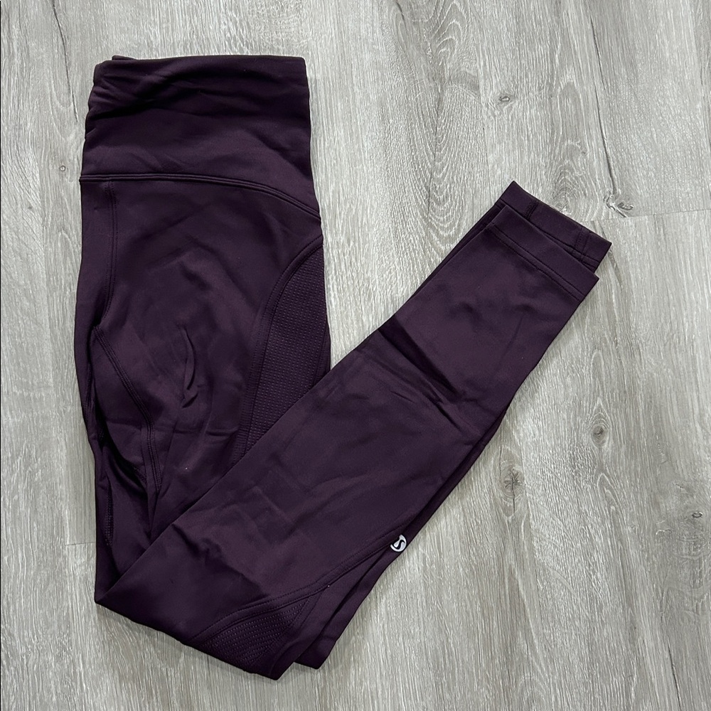 Lululemon fast as fleece lined leggings